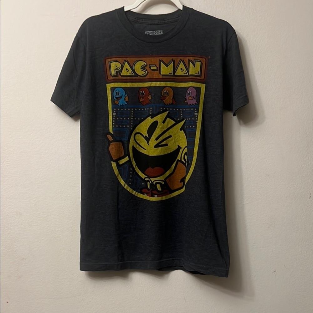 Yellow and Gray Graphic Relaxed T-Shirt